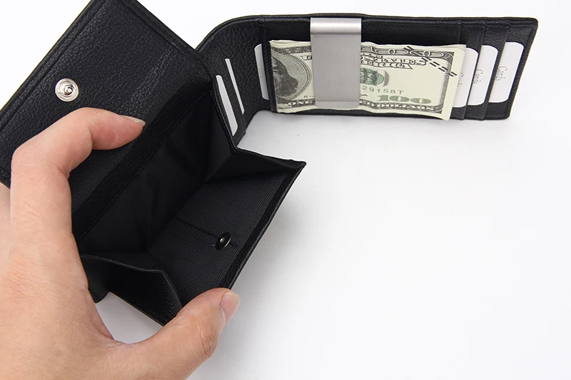 snap on moneyclip wallet
