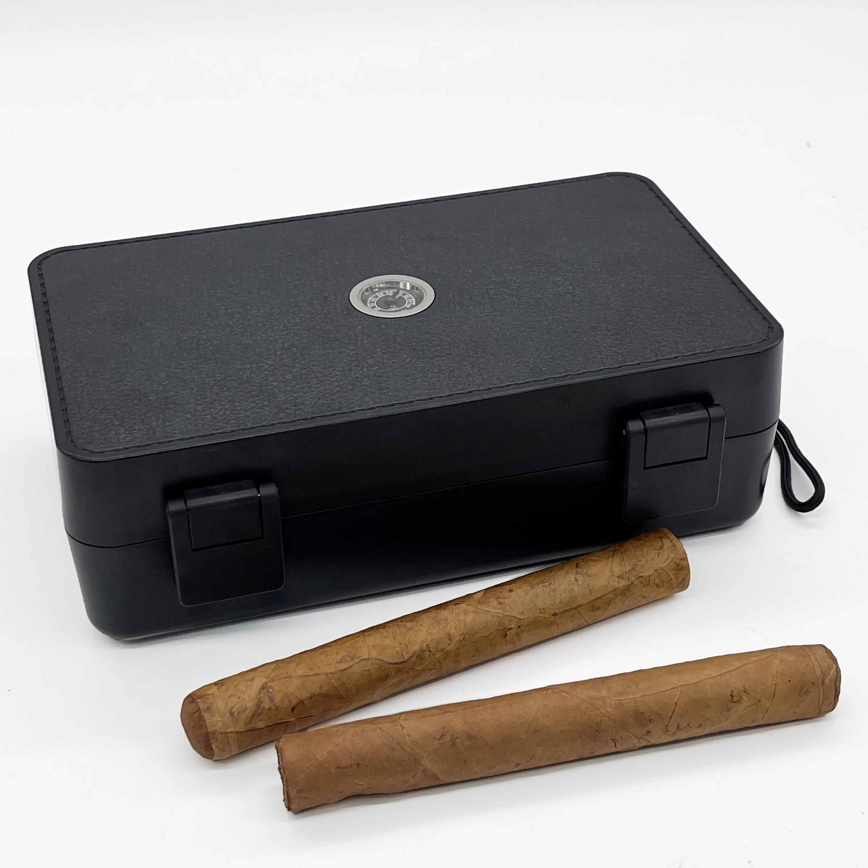 

NEW Design Travel humidor wholesale Cigar Humidor Cool cigar boxes cigar case with cutter