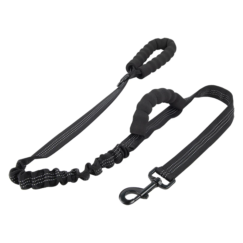 

Oem Wholesale Custom Printed Top Quality Macrame Nylon Long Carabiner Rope Pet Dog Training Leash, 5 colors