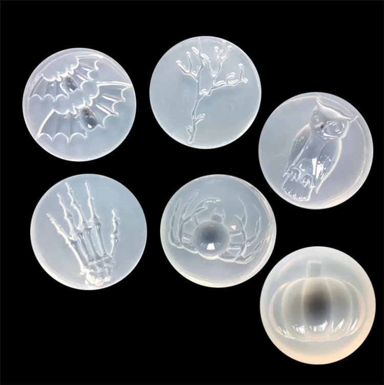 

Y2421 DIY Silicone Halloween Mold Pumpkin Mold, Random