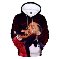 

2019 America hot Rap singer nipsey hussle hoodie