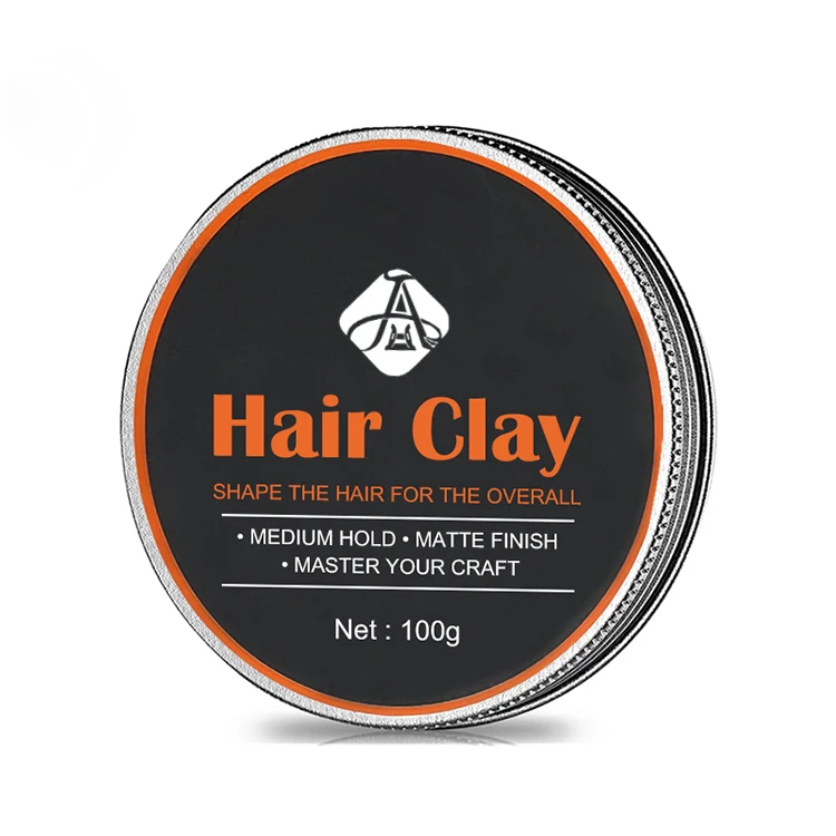 

Ah Free Matte Finished Hair Clay for Textured Thickened Modern Styles