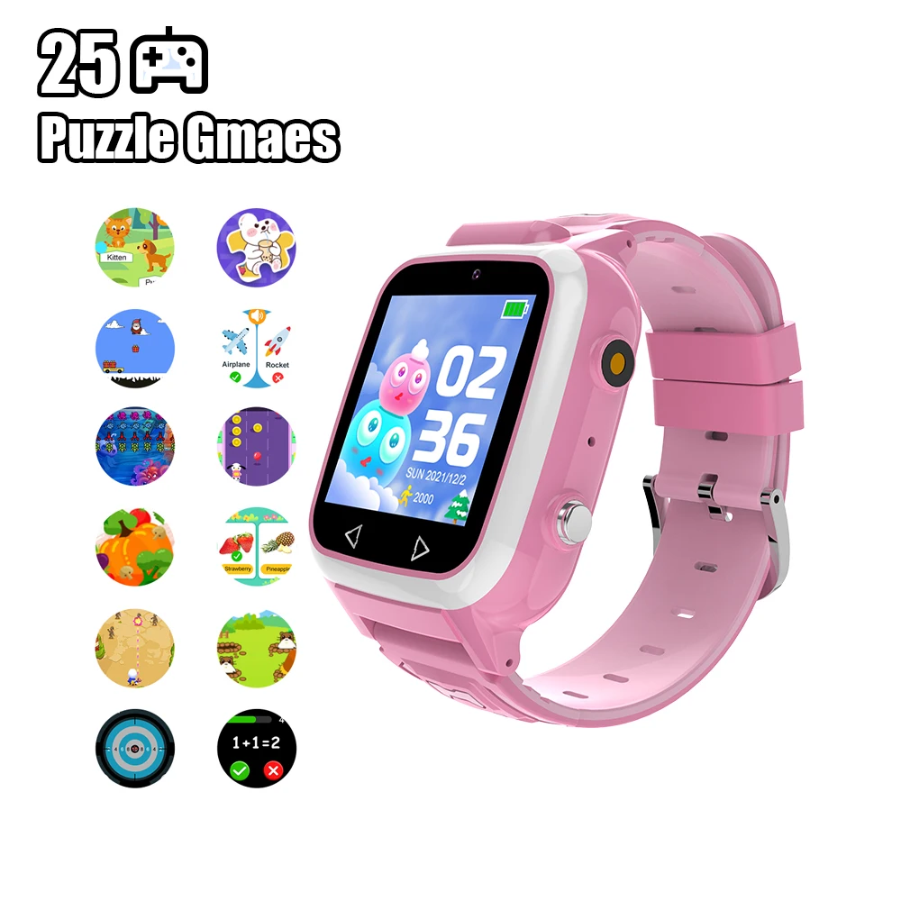 

2022 Smart watch with games Y8x 1.4inch IPS touch screen gaming smart watch with cameras 25 puzzle games for kids multi-language