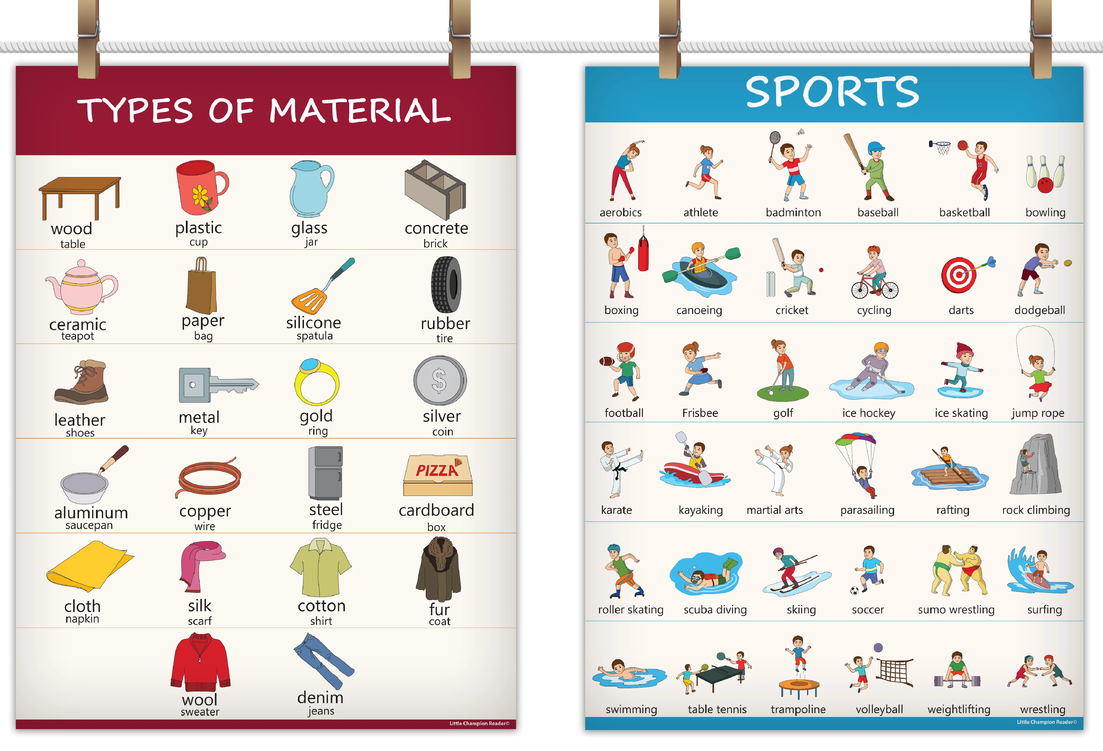 
Factory wholesale kids educational posters for English learning 