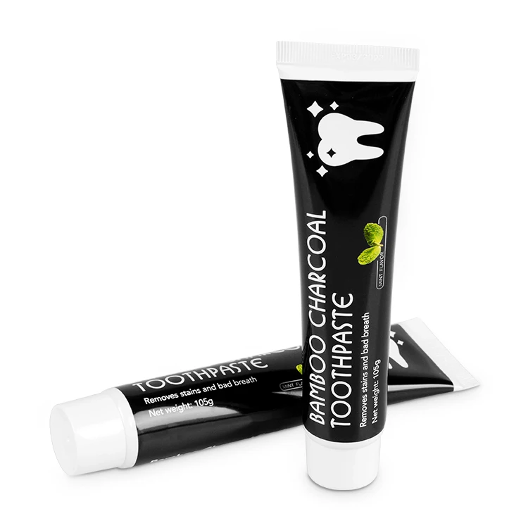 

Smilekit Private Label Activated Bamboo Charcoal Toothpaste, Blue gel