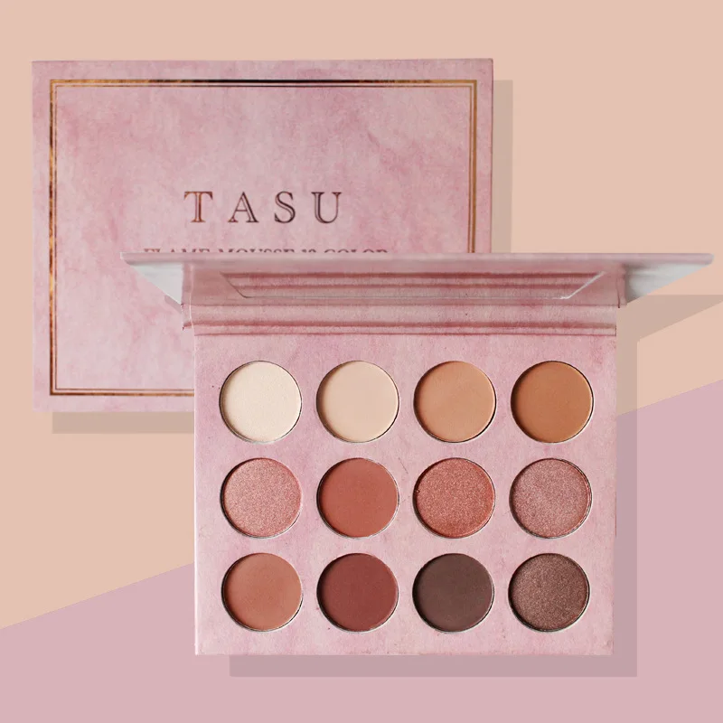 

Eyeshadow Palette Custom Logo Packaging High Pigment Fine Powder EyeShadow Palette
