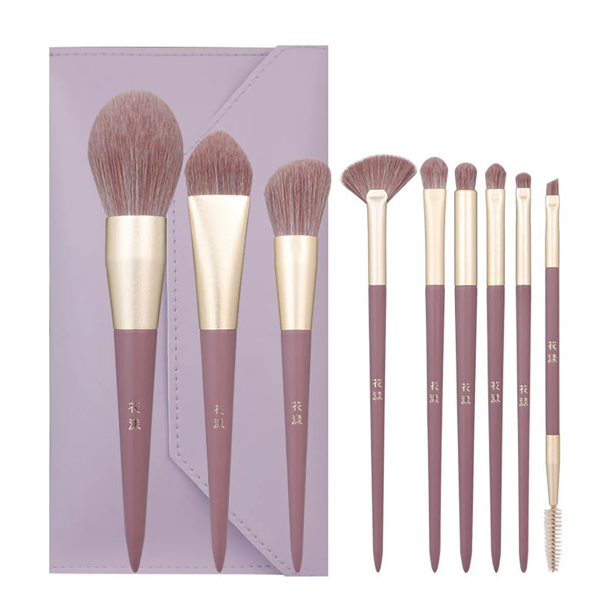 

New Face Makeup Brush Set Eye Shadow Blush Foundation Concealer Lip Brush Soft Bristle Brush Beauty Full Set