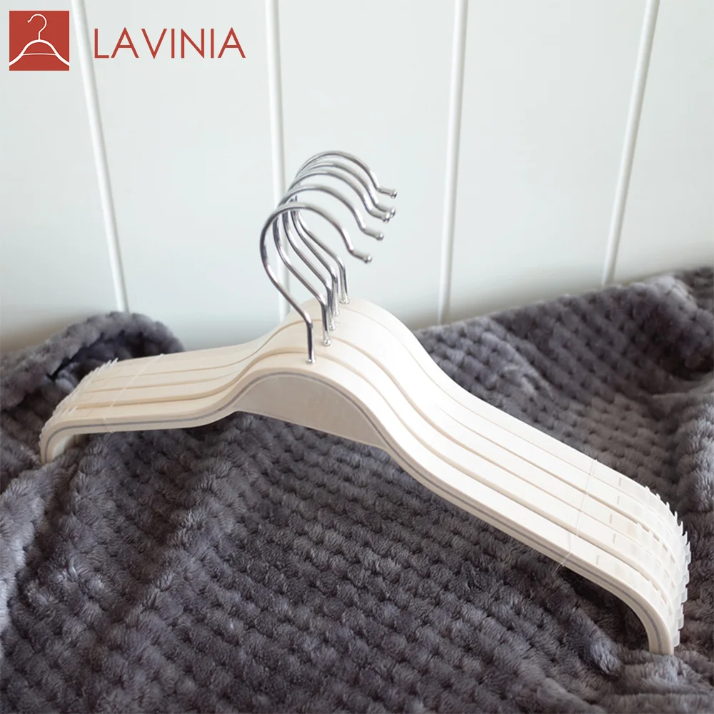 

LAVINIA white wood hanger in wash milk white, Any color