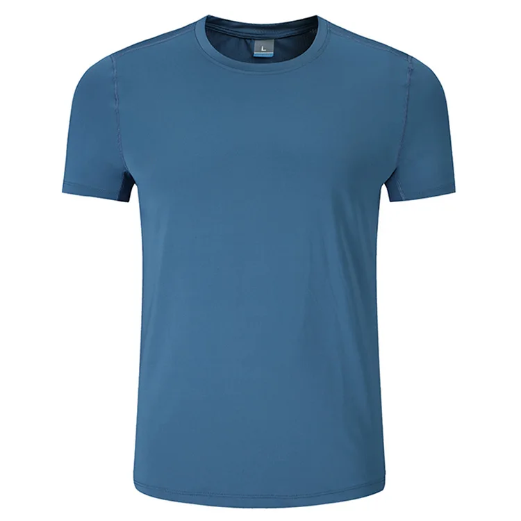 

Wholesale Breathable Quick-drying Round Neck T-Shirt And Short Sleeves Mens Casual Sports T-shirts