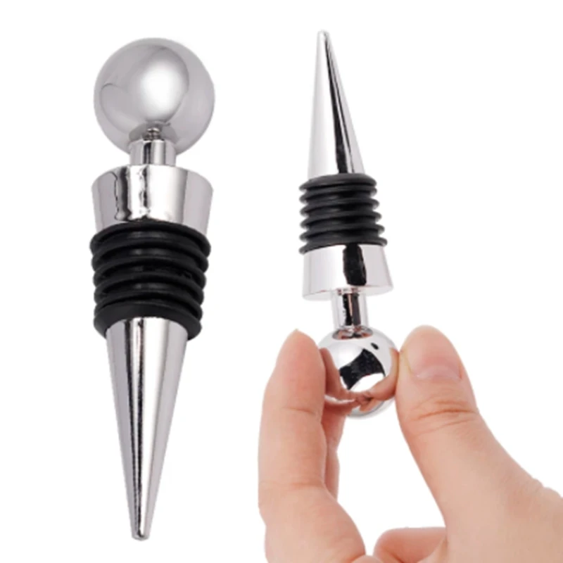 

Metal Bottle Stopper Wine Storage Twist lid Plug Reusable Vacuum Sealed Bottle lid Champagne Stopper Wine Gifts Bar Tools