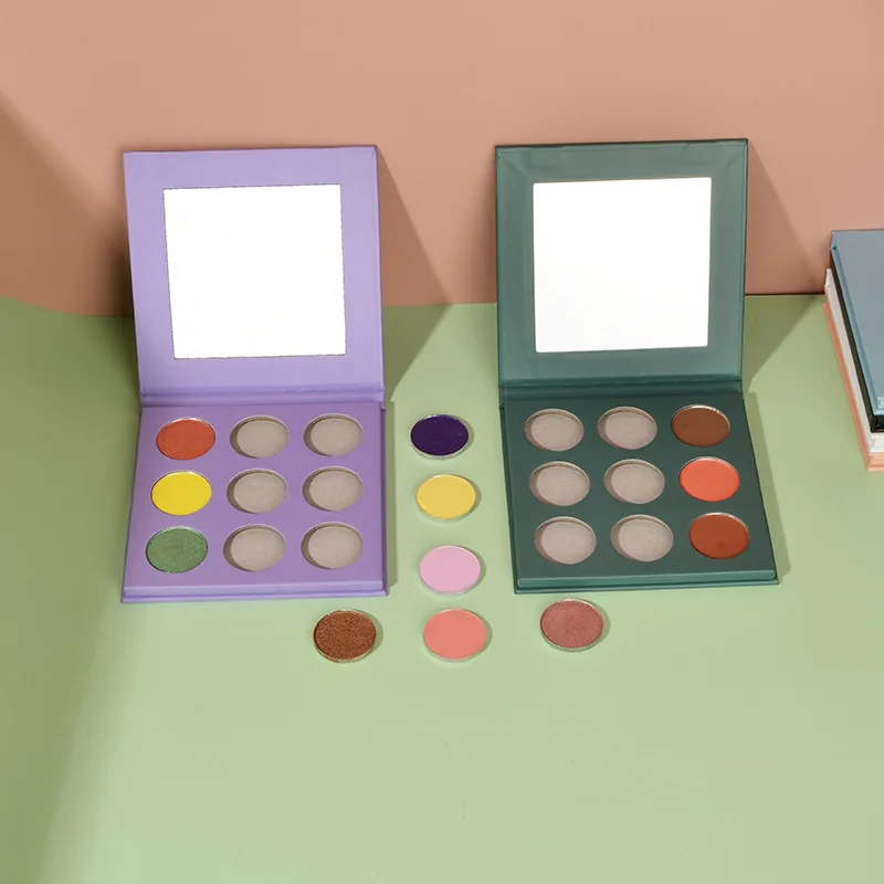 

9 Color Custom Make Up Eye Shadow Pallet Powder Palette Private Label