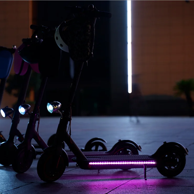 

M365 Electric Scooter Chassis Light Seven Color Lights Night Running Horse Lights