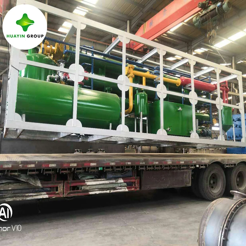 
HY-3tpd plastic scrap pyrolysis to fuel pyrolysis plant 