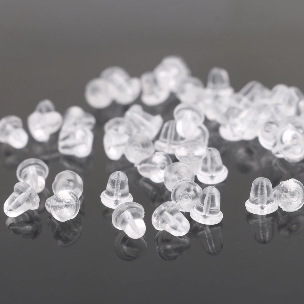 

Jewelry Making Accessories Hot Sale Clear Earring Pins and Backs
