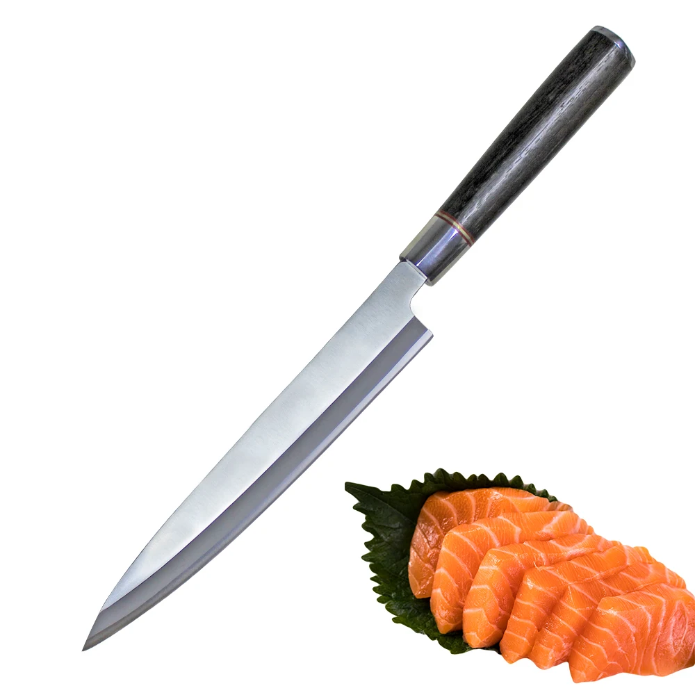 

New 21cm German 7Cr17MoV Steel Kitchen Chef Sushi Knife