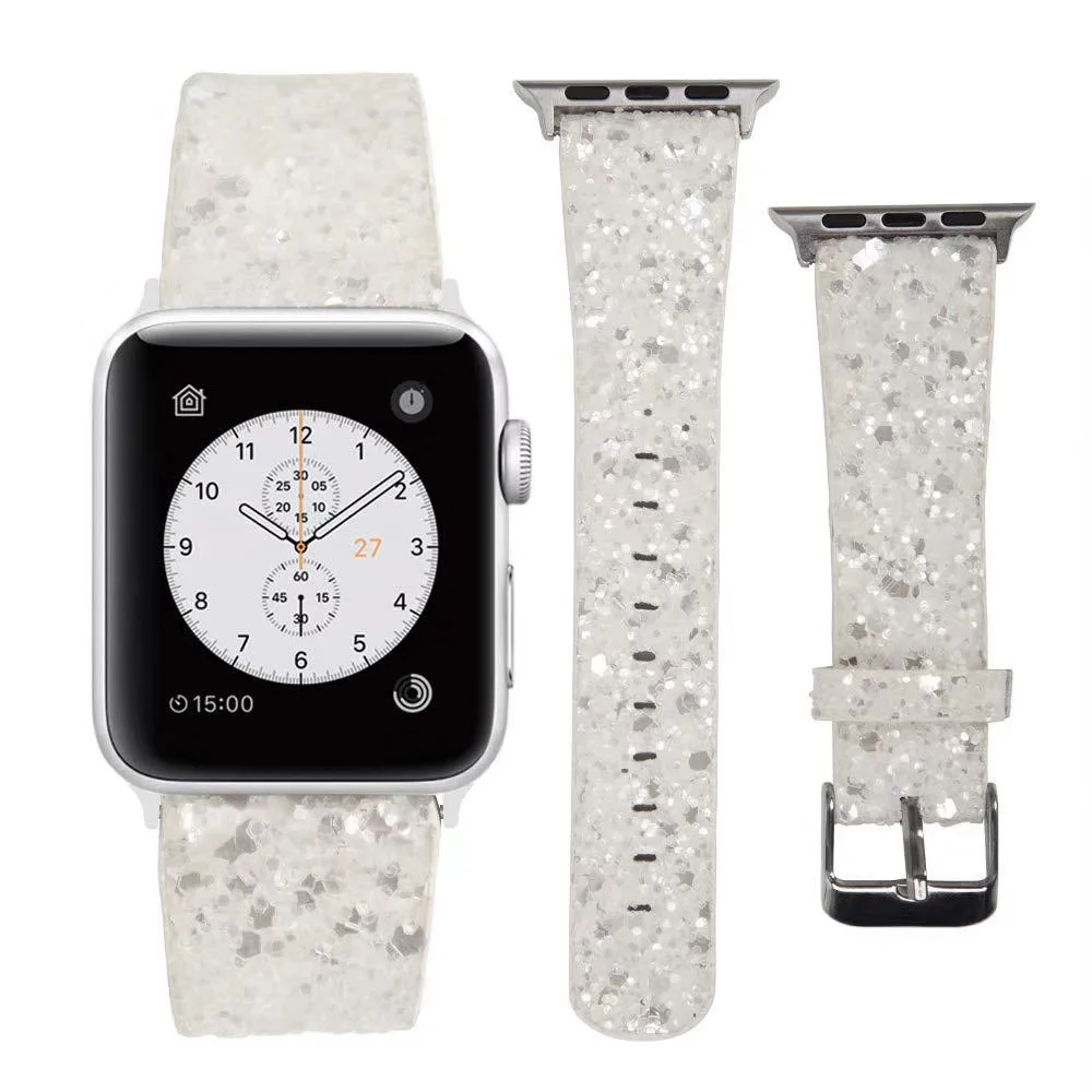

scrunchie apple watch bands for se/2/3/4/5,apple watch band rhinestone for 38/40mm