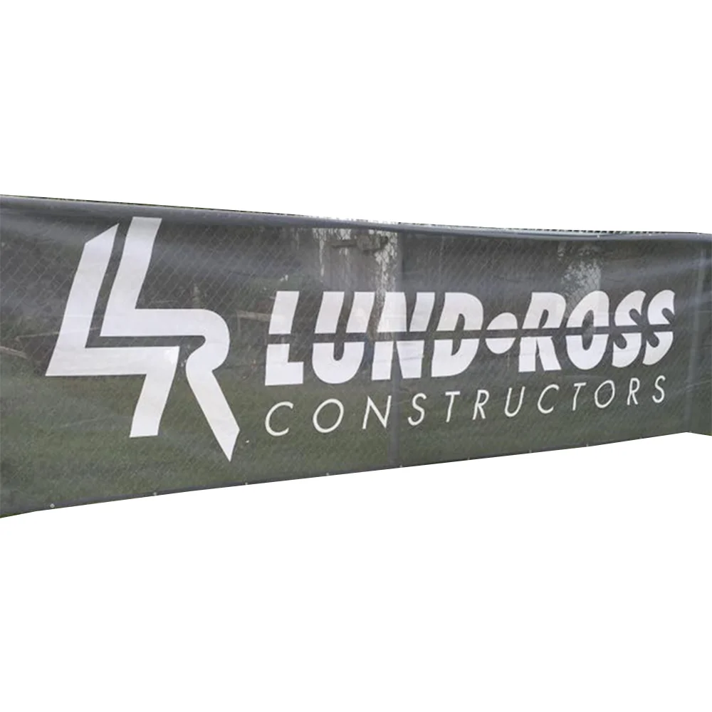 Popular Outdoor Advertising Flex Banner PVC-Coated Printing Mesh Fabric Wind-resistant Vinyl Flags & Banners Digital Printing