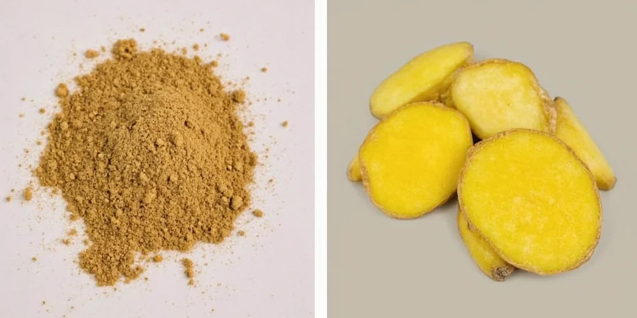 Ginger Powder vs. Fresh Ginger
