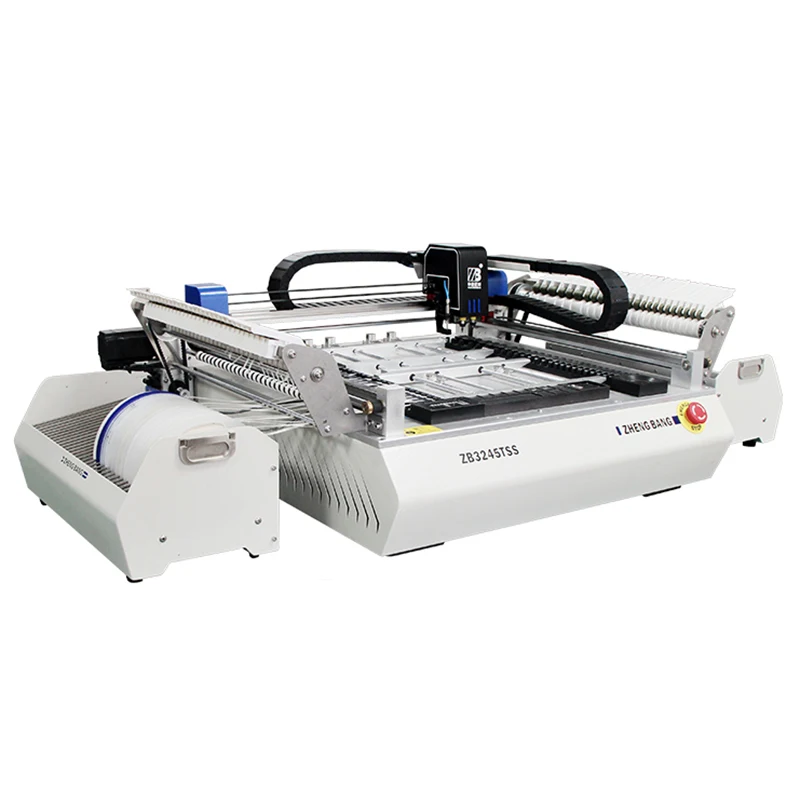 

ZB3245TSS Smt Pick And Place Machine Desktop Automatic Smd Machine High Speed Precision Pcb Making Machine For Pcb Assembly line