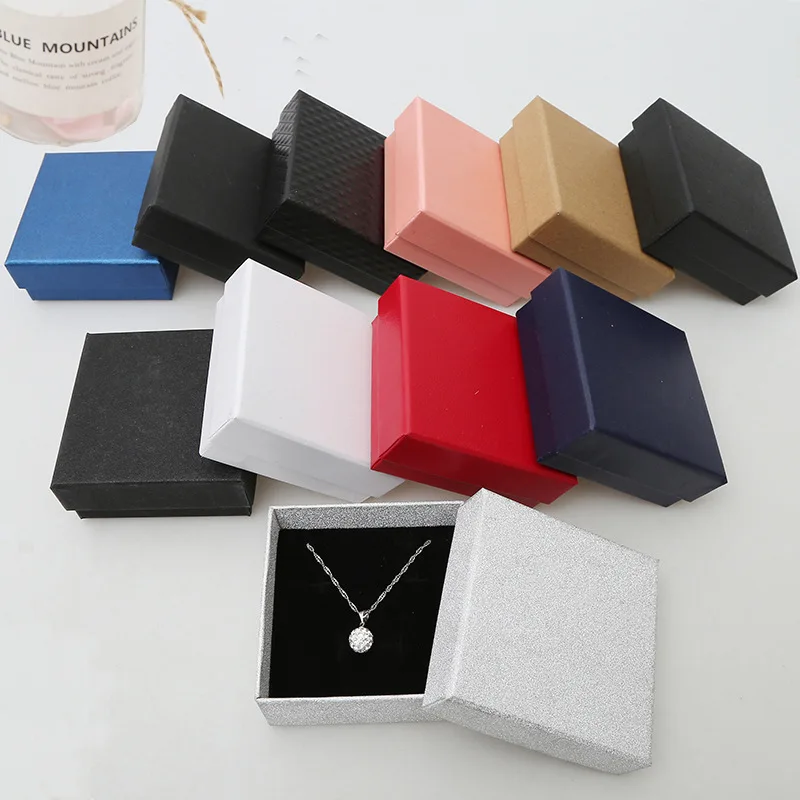 

Wholesale new high quality cheap vintage kraft paper jewelry box