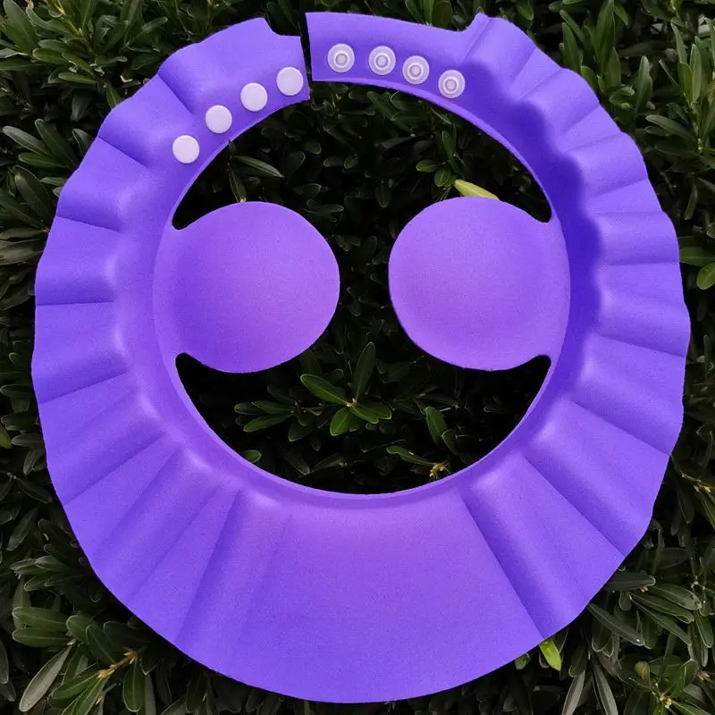 

Shampoo novelty shower bathing protection soft cap for children