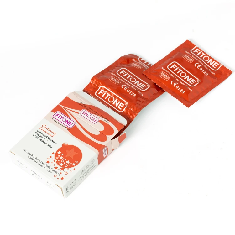 Wholesale Fitone High Quality Condoms 3 Pieces Pack Customize Condoms Buy Spike Condom Condam