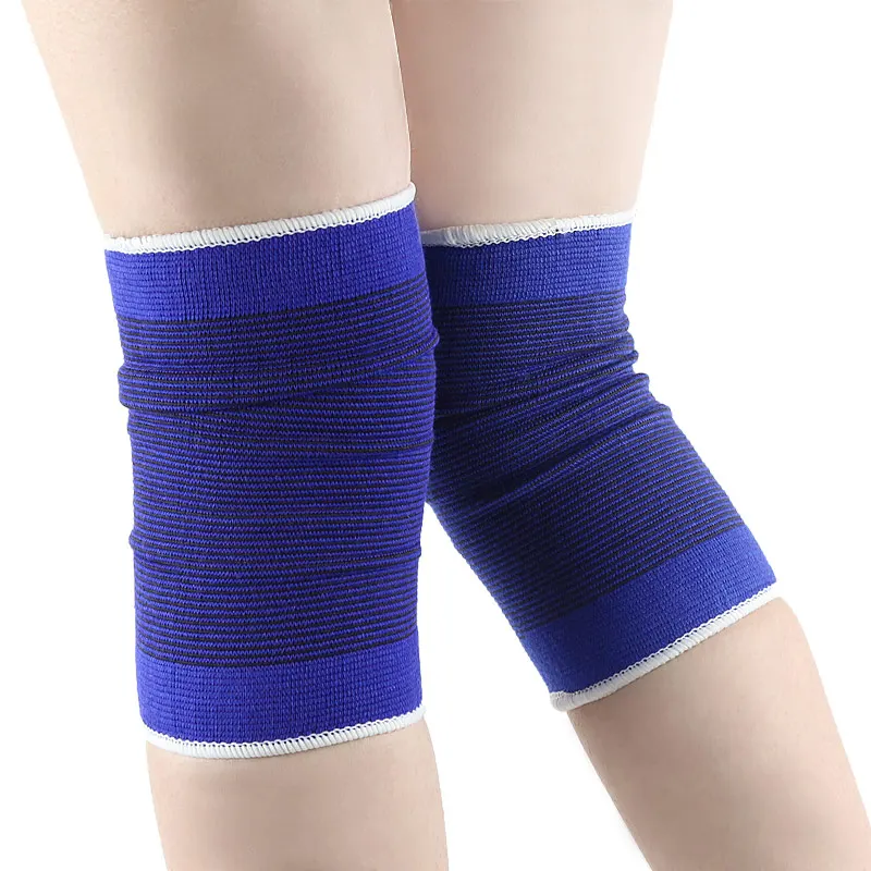 

Hot Sale Soft and Stylish and Comfortable and Breathable Knee Pads with Good Elastic Compression for Adults, Royal blue