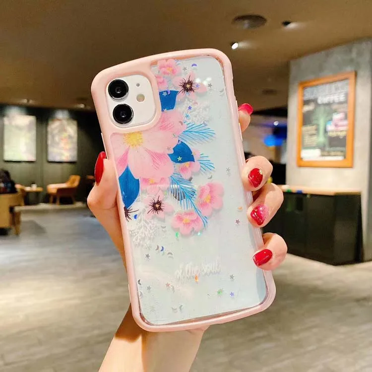 

Luxury Custom Hard Acrylic Shockproof Transparent Protect Color Glue Print Cell Phone Cover Case For Huawei Honor 20 Pro Nova 5T