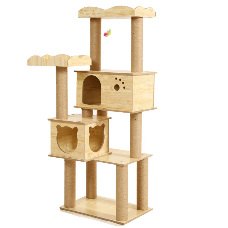 

Modern Cats Play Scratch Tower Tree Large Bed And House Cat Design Pet, Spot