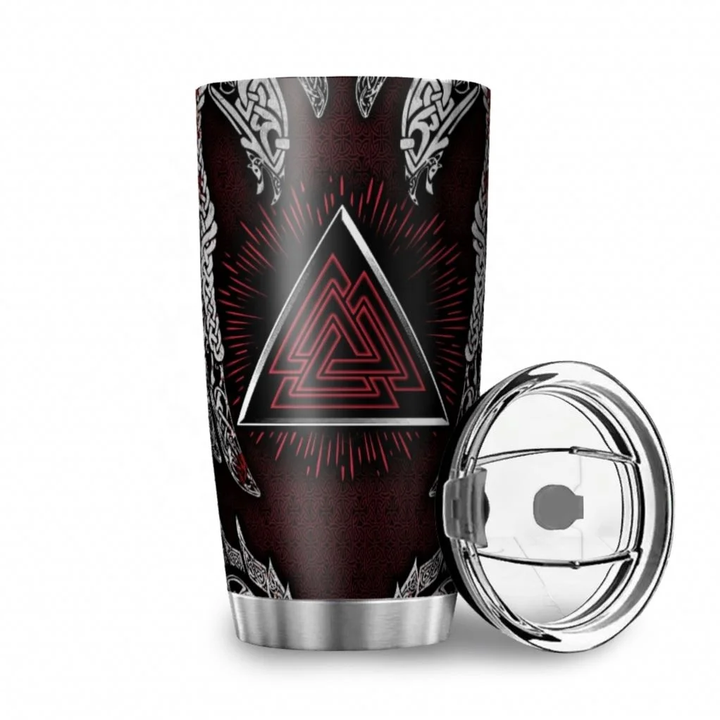 

Sublimation Custom Logo Print Simple White Coffee Cups Viking Raven Car Cup New Style 2021 Ceramic