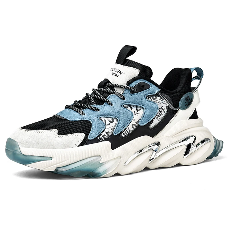 

New pigskin trendy casual sports dad shoes