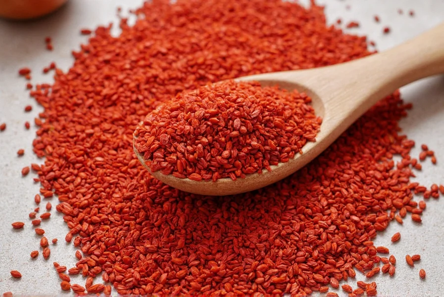 Cup of tea made with achiote seeds