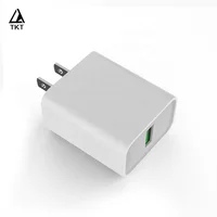 

FCC U L certified mobile phone US wall charger