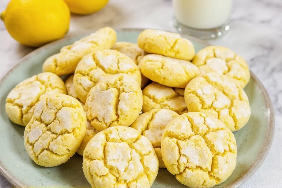 Lemon Turmeric Crinkle Cookies: Recipe & Benefits