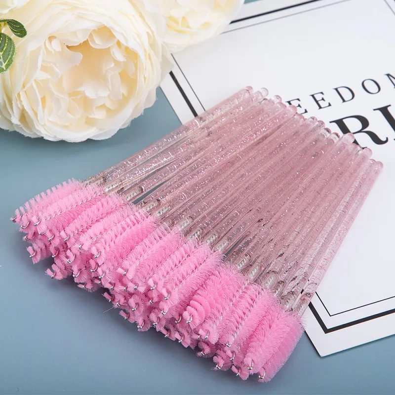 

Reusable Eyebrow Brush Tube Eyebrow Brush For Eyelash Extension Make Up Disposable Eyelash Brush, Mixed color