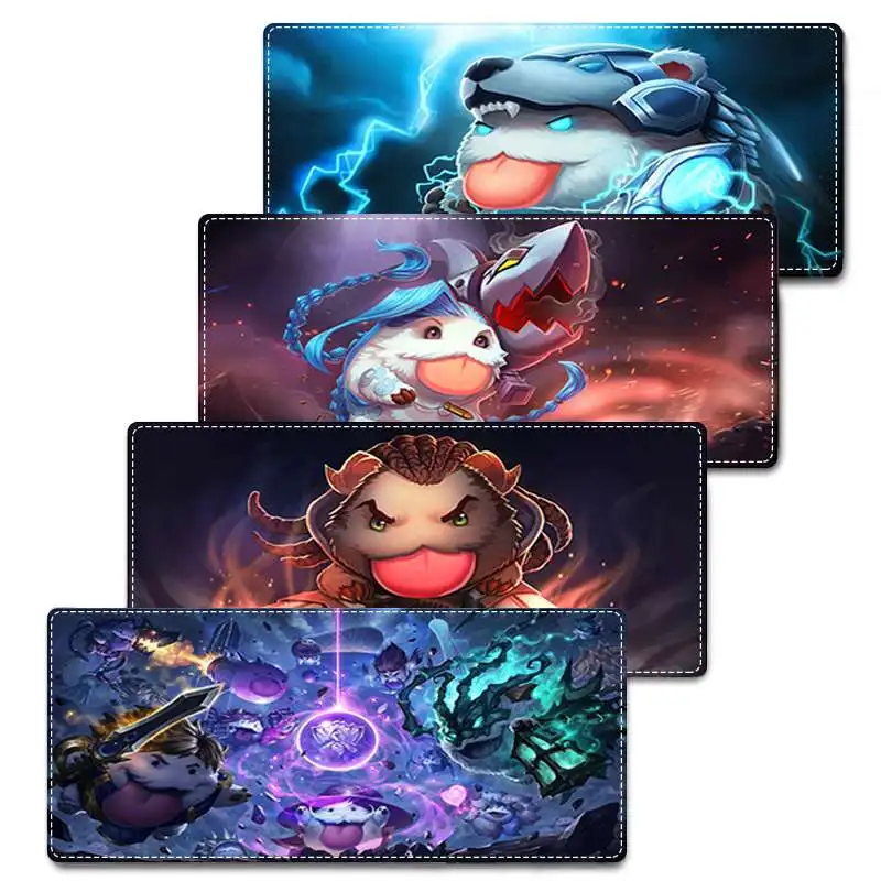 

Poro hero Large Size Gaming Mouse Pad Anti-slip Natural Rubber PC Computer Gamer Mousepad for CS GO LOL Dota, Picture