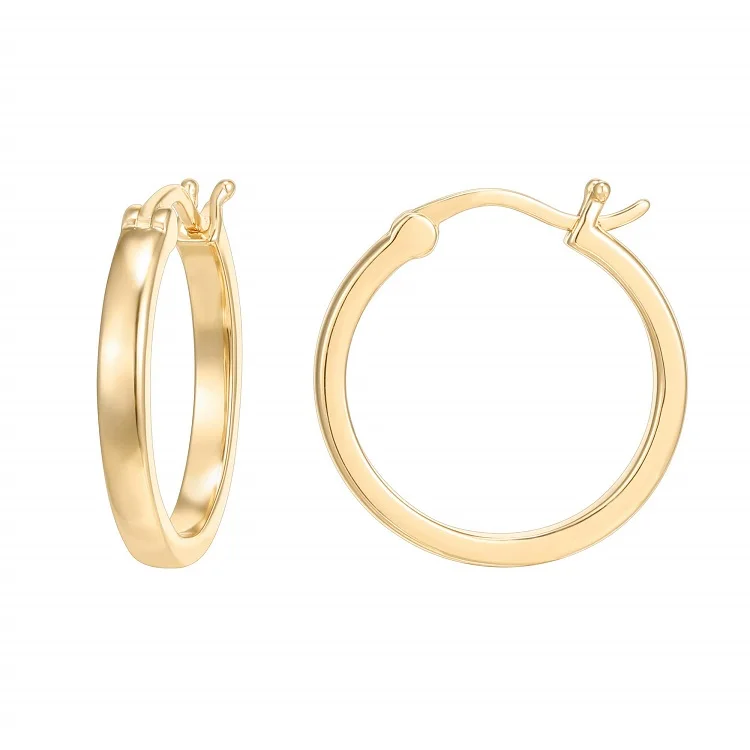 

Best selling for cheap women hoop earrings 18k gold plated wholesale fashion statement womens hoop earrings