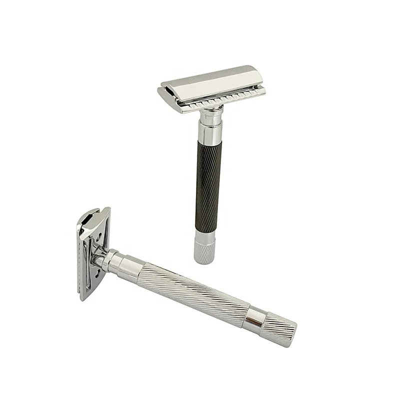 

Ready To Send High Quality Double Edge Safety Shaving Razors For Men Many Different Design Razor In Stock, Customized color