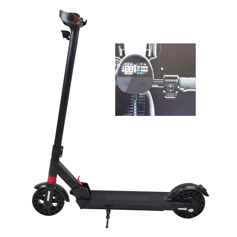 

Mk7 250W 8 inch Escooter Urban and Rural Foldable Electric Bicycle Adult Scooter Maximum Load 265 lbs