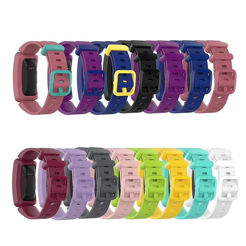 

BOORUI wristbands for fitbit inspire 2 band smart watch silicon replacement band for fitbit ace 2 straps, 151 colors