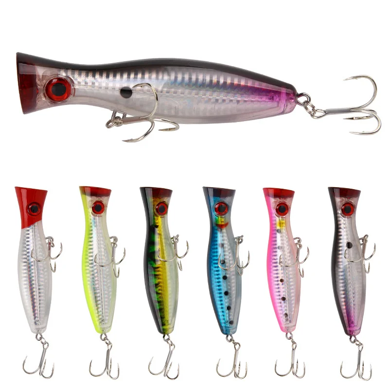 

2021 Best Sales 40g Luya 12.5cm Popper 40g Poppers Fishing Lure, 6 colors