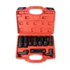 Oxygen Sensor Socket Wrench Set 10pcs Oxygen Injector Removal Oil Pressure Sending Sleeve Socket Wrench