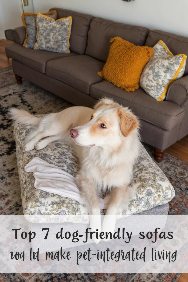 top 7 dog friendly sofas that make pet integrated living stylish stress free