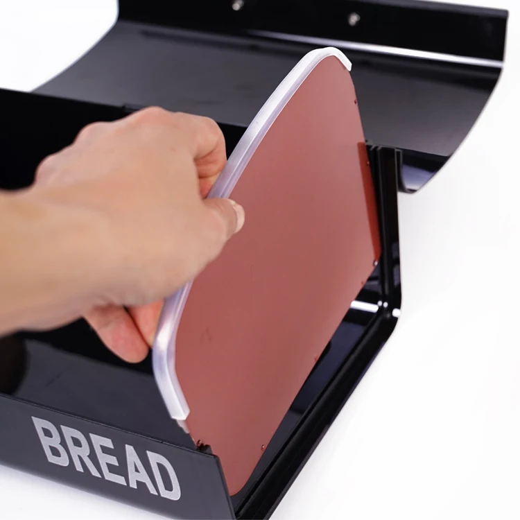 
Food Grade Material Kitchen Food Storage Container Bread Bin Bread Box 