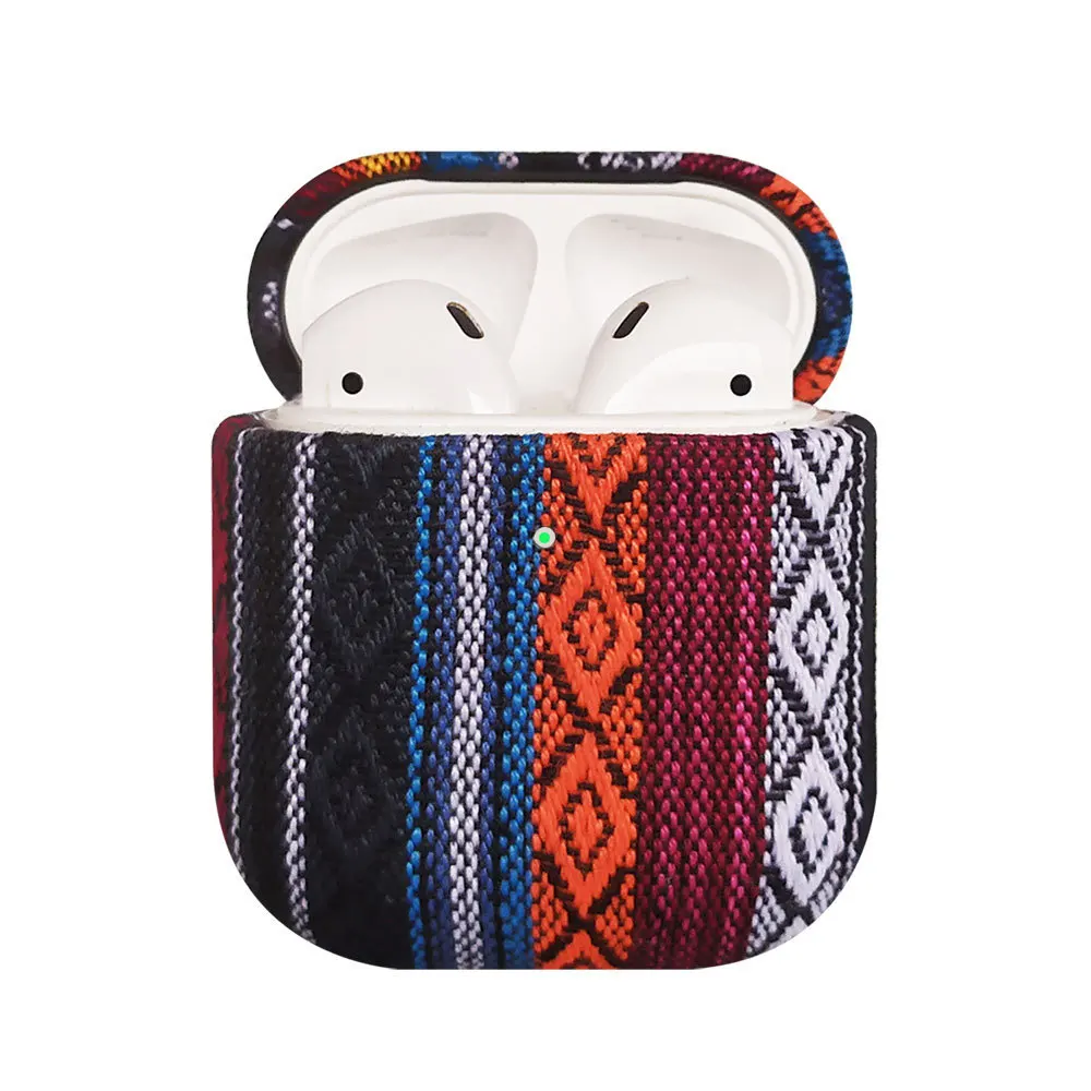 

Drop shipping For airpod 2gen 3gen pro case national culture woven fabric airpod fabric case