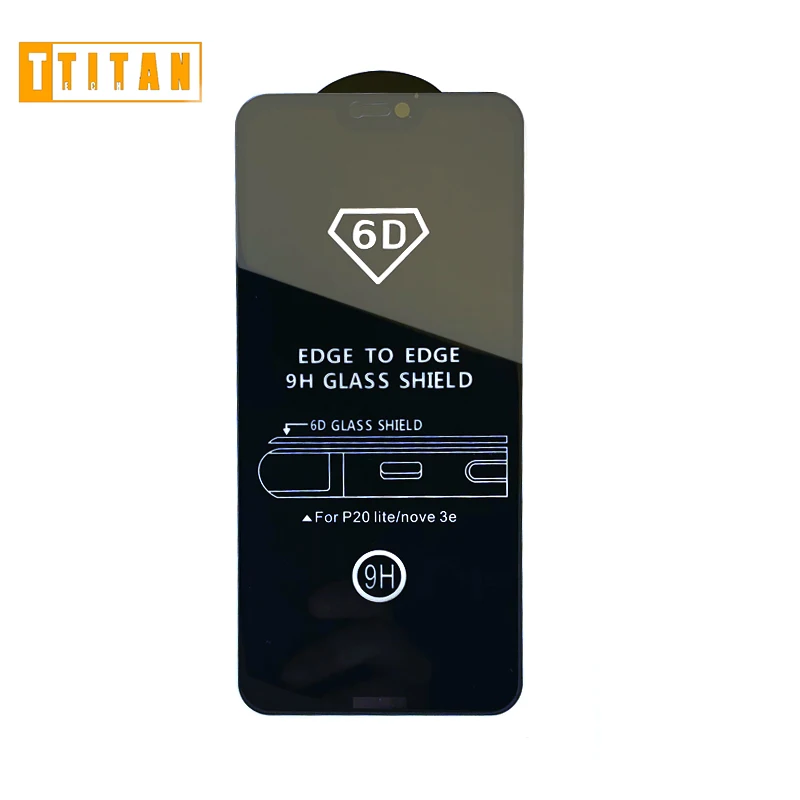 6D micas for huawei Y5 2019 tempered glass with package