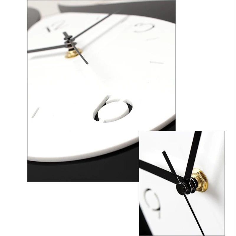 
Hot selling high quality acrylic creative water drop home decoration rocking wall clock 