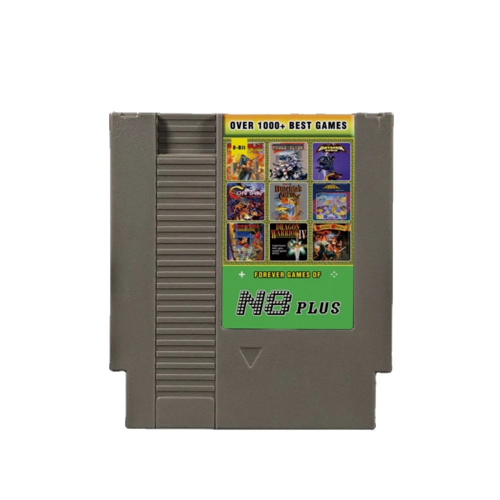 

N8 1000+ game EDN8 game box for NES 8-bit video game console