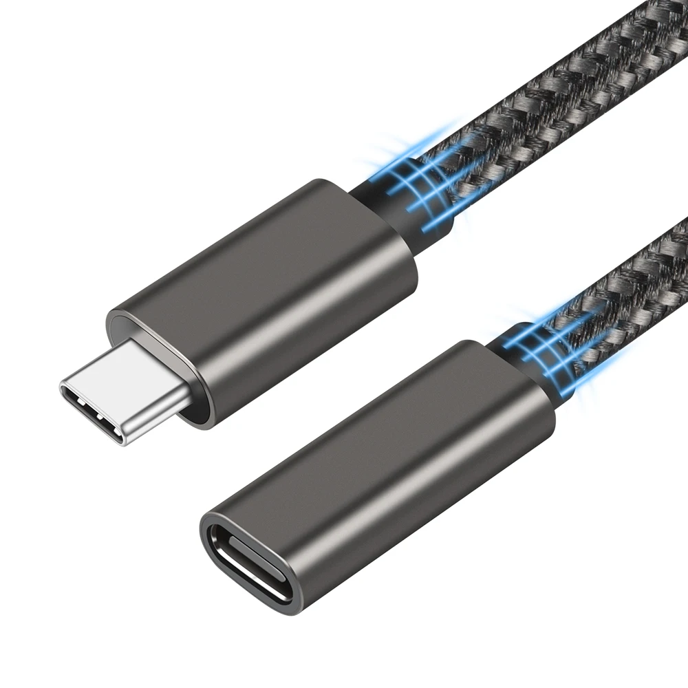 

USB 3.1 gen2 cable 4K 60hz type C extension cable PD 60W type C cable