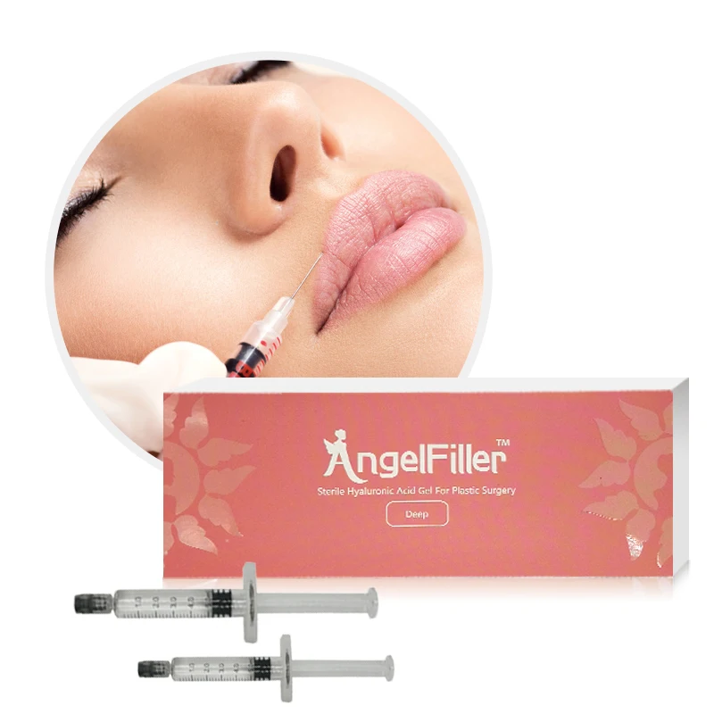 

factory dermal filler 1ml crosslinked ha filler of best quality for lip, Transparent